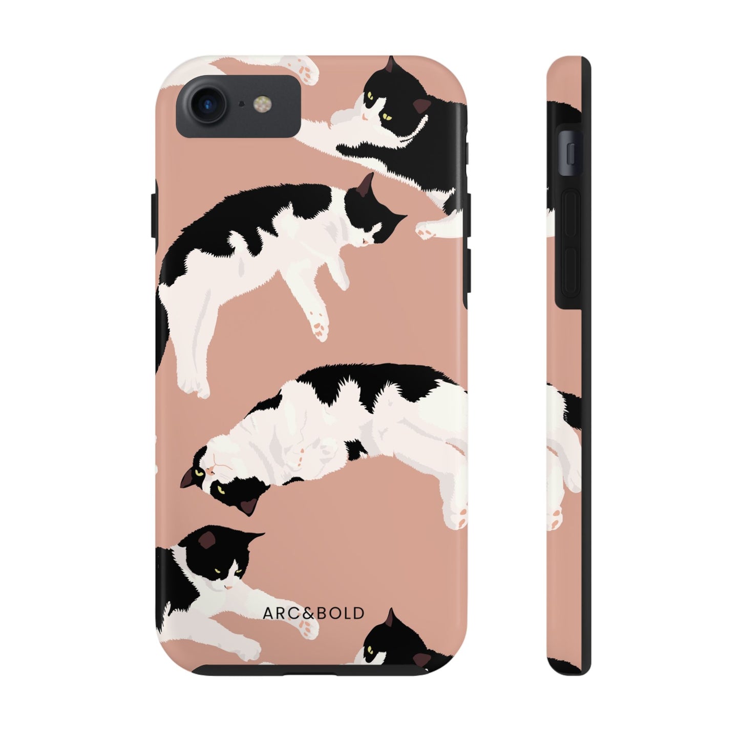 Cat - Tough Phone Case - Arc & Bold