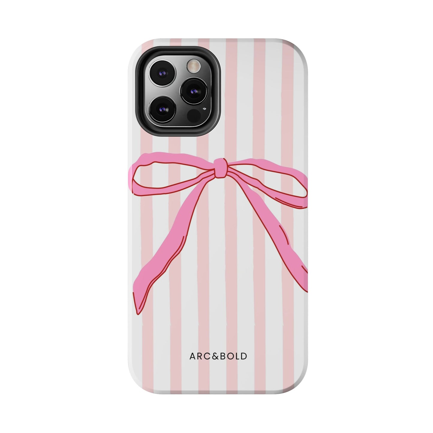 Pink Bow - Tough Phone Case - Arc & Bold