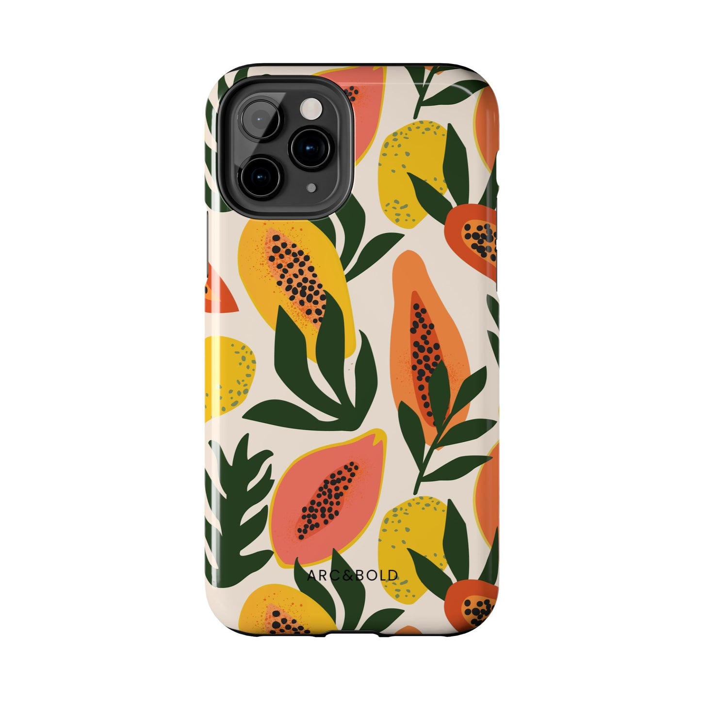 Papaya - Tough Phone Case - Arc & Bold