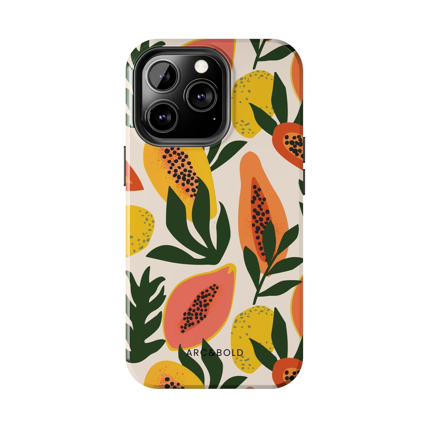 Papaya - Tough Phone Case - Arc & Bold