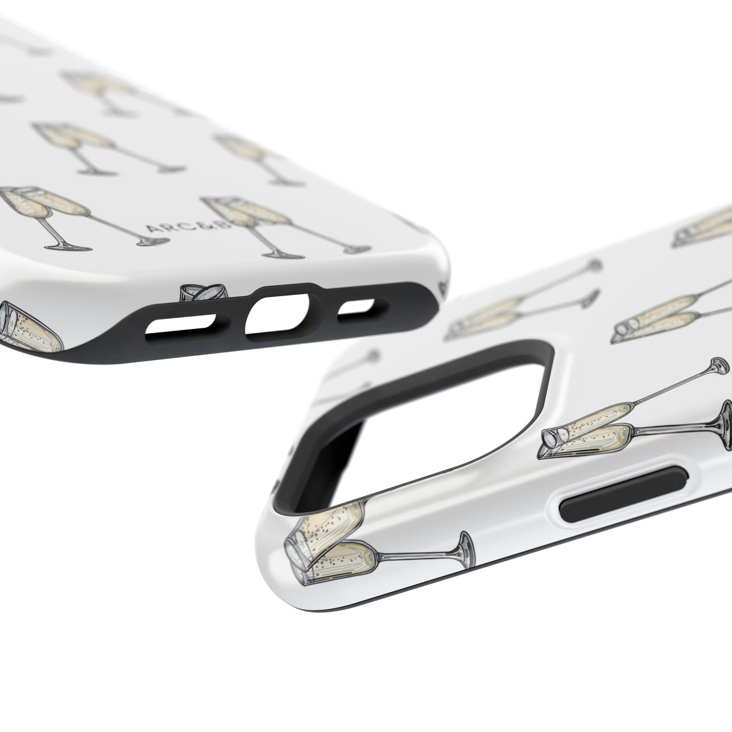 Champagne Toast -Magnetic Tough Case - Arc & Bold