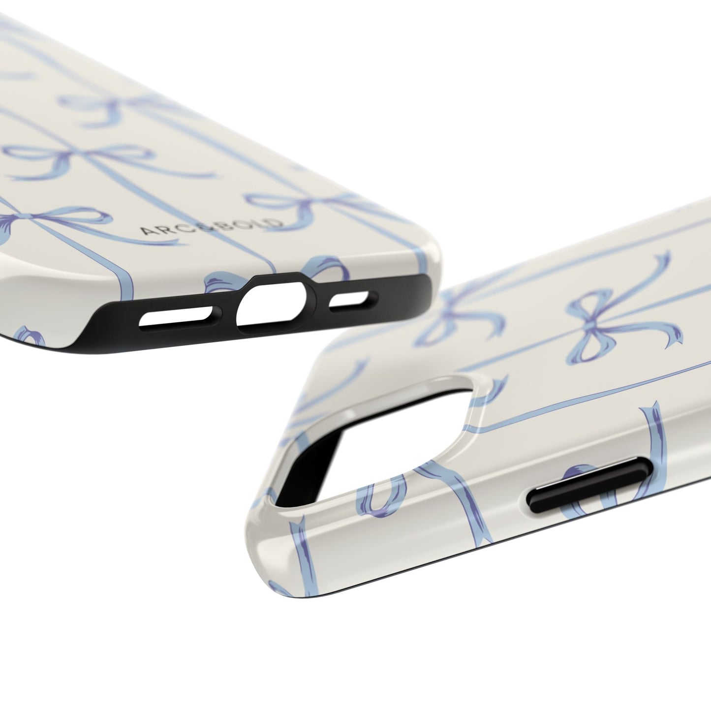 Blue Bow - Tough Phone Case - Arc & Bold