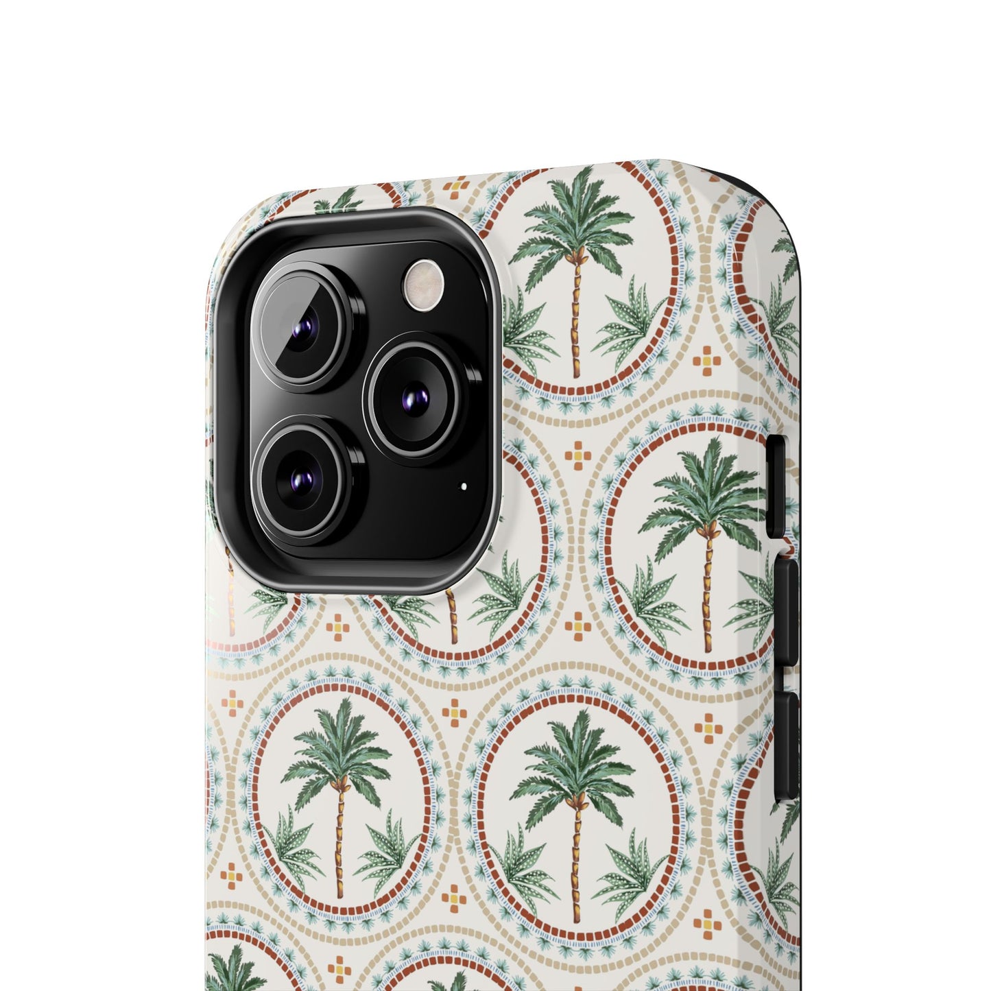 Tropical Tile Palm - Tough Phone Case - Arc & Bold