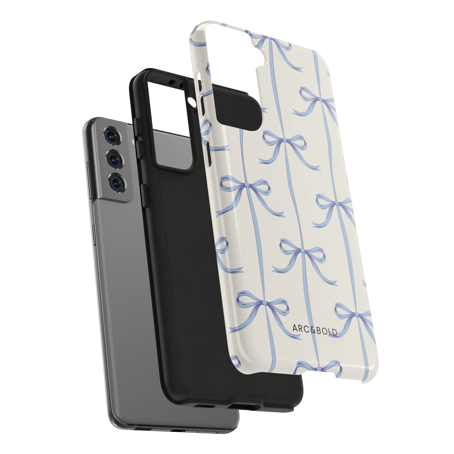 Blue Bow - Tough Phone Case - Arc & Bold