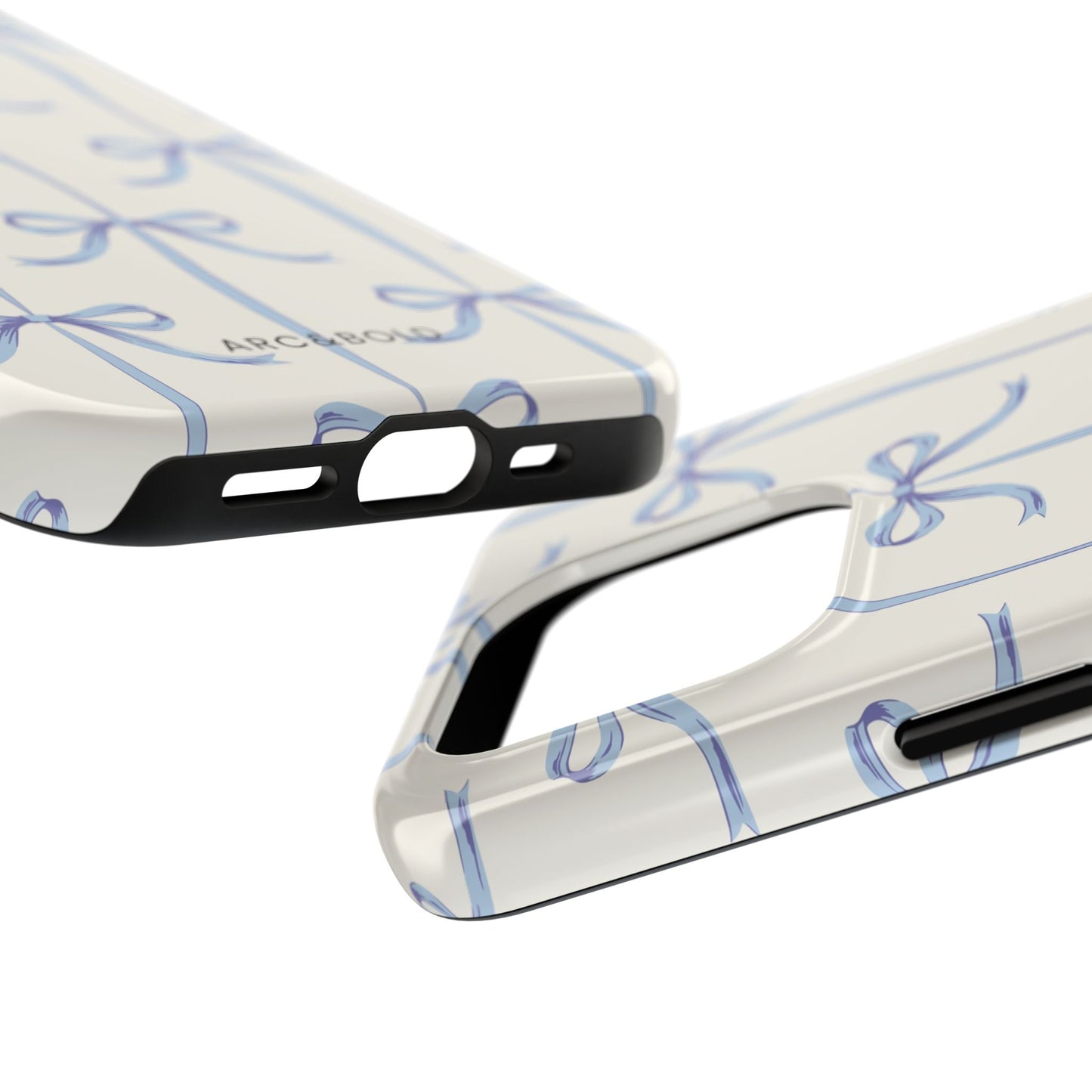 Blue Bow - Tough Phone Case - Arc & Bold