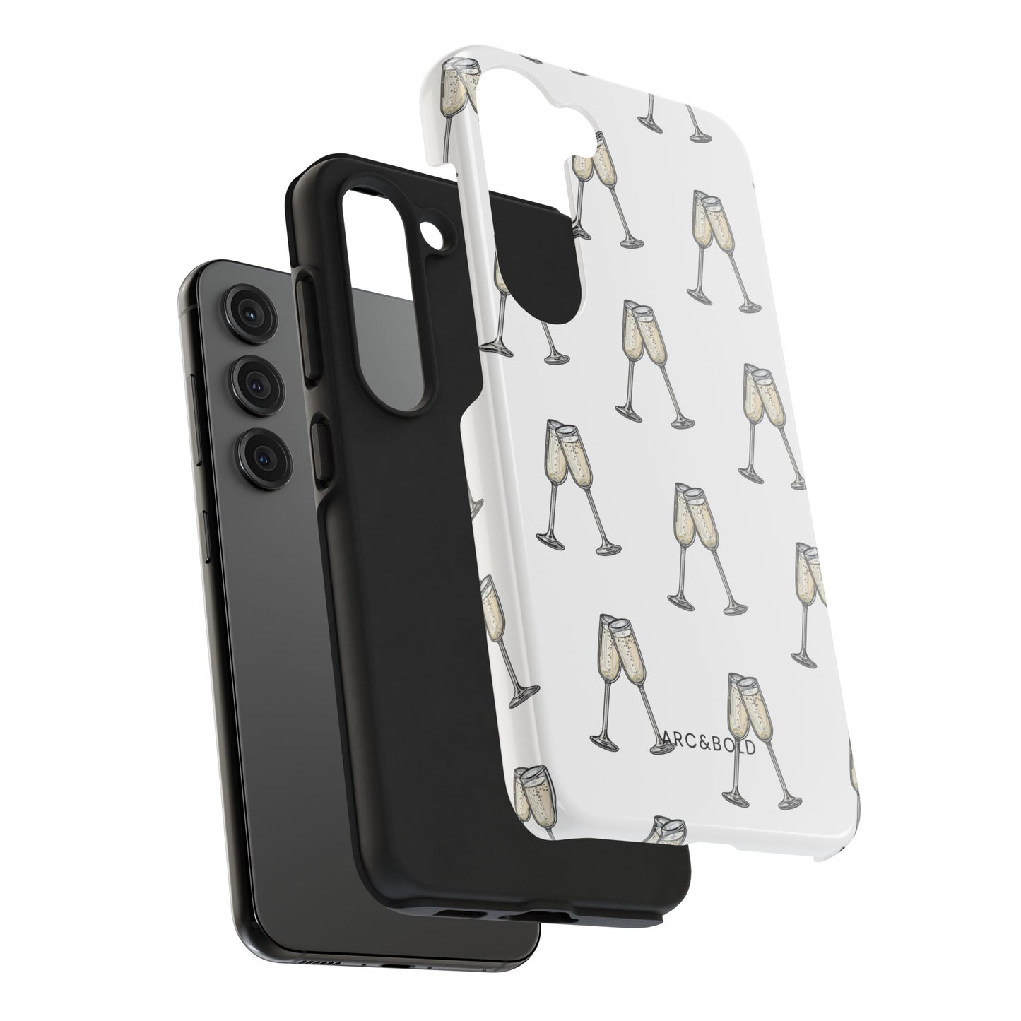 Champagne Toast - Tough Phone Case - Arc & Bold