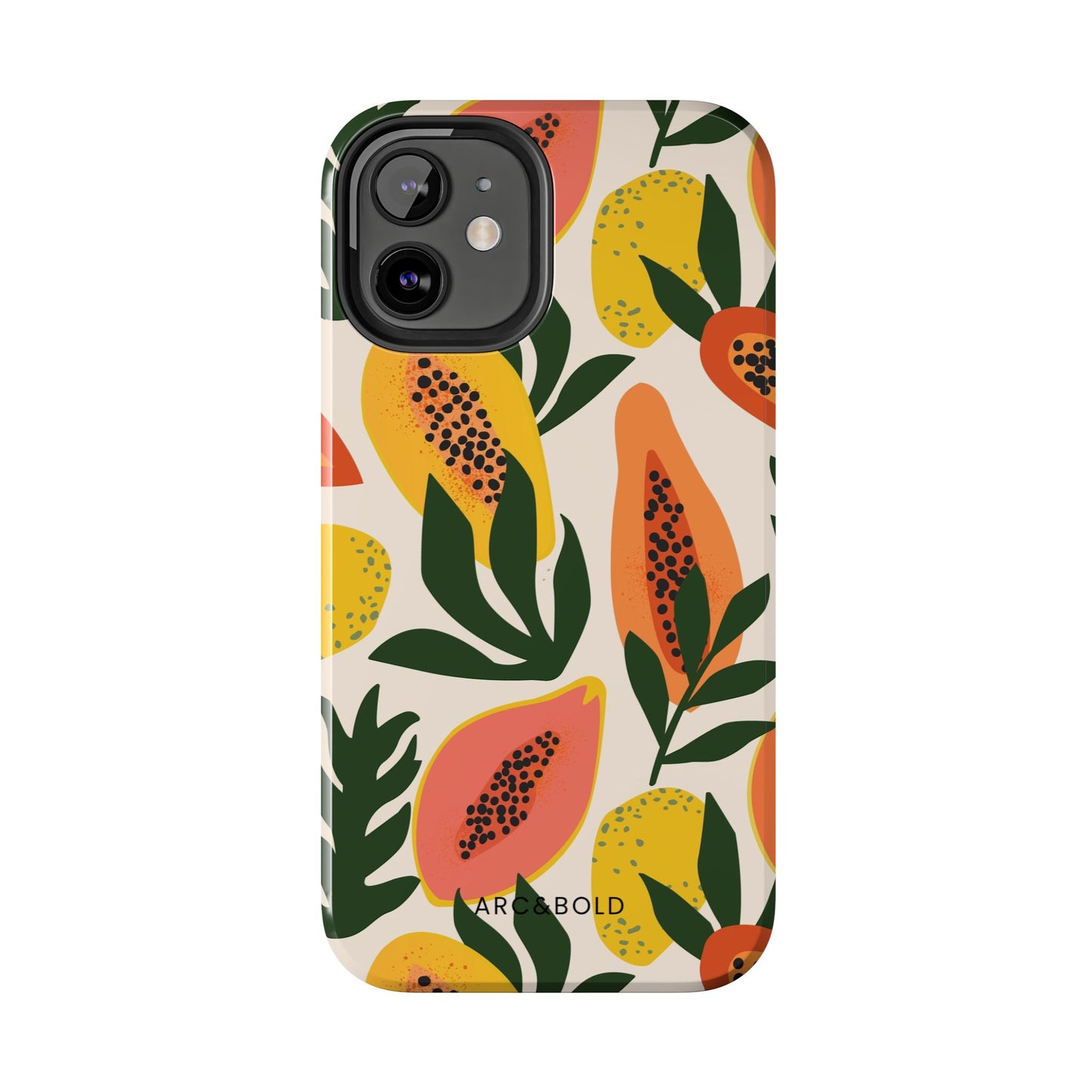 Papaya - Tough Phone Case - Arc & Bold