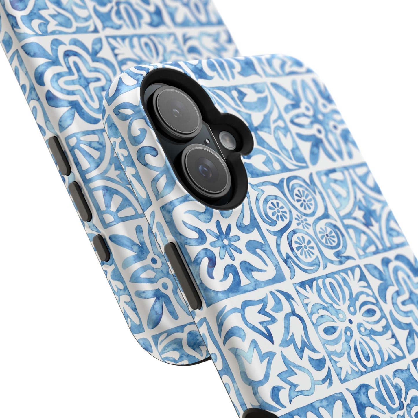Blue Mosaic - Magnetic Phone Case - Arc & Bold