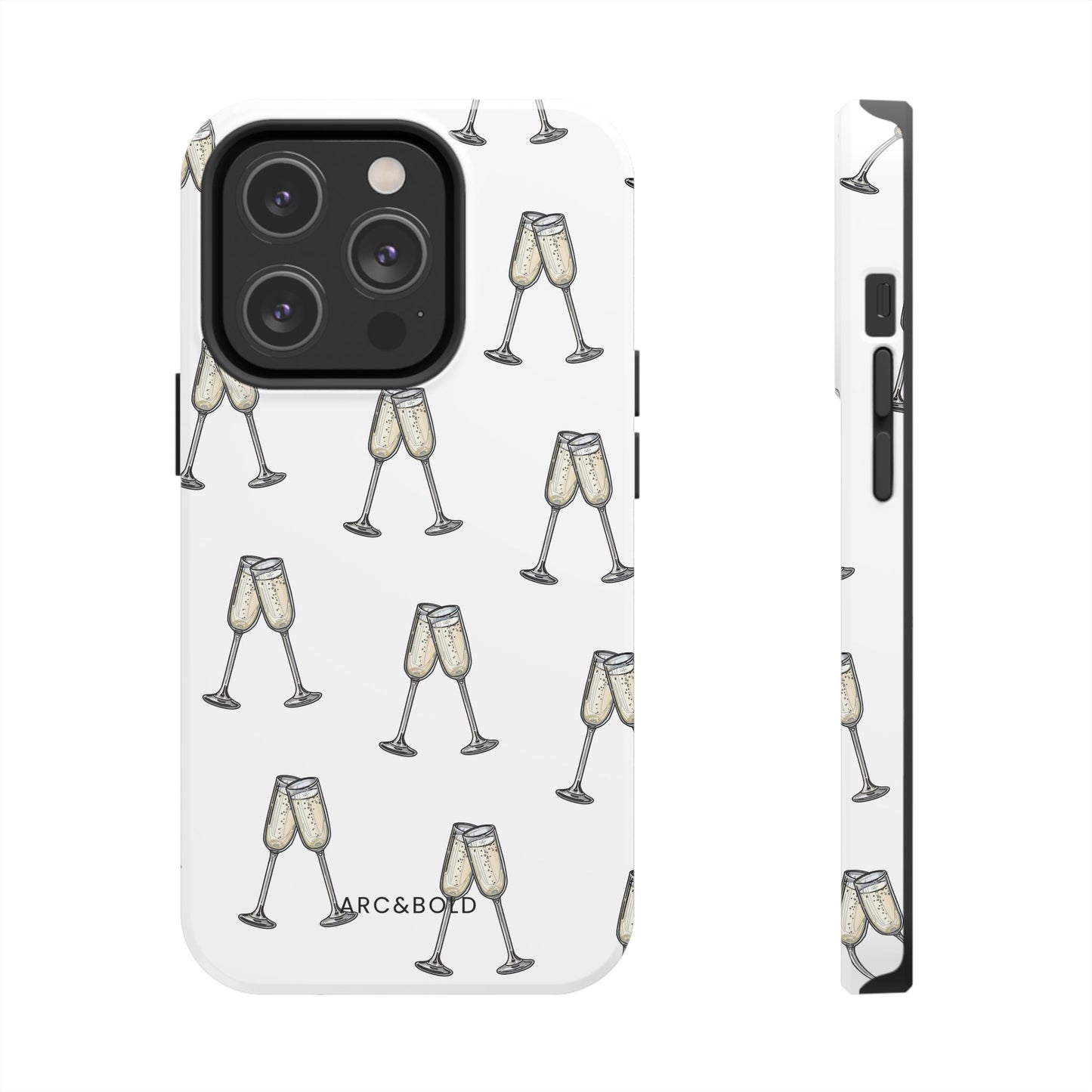 Champagne Toast - Tough Phone Case - Arc & Bold