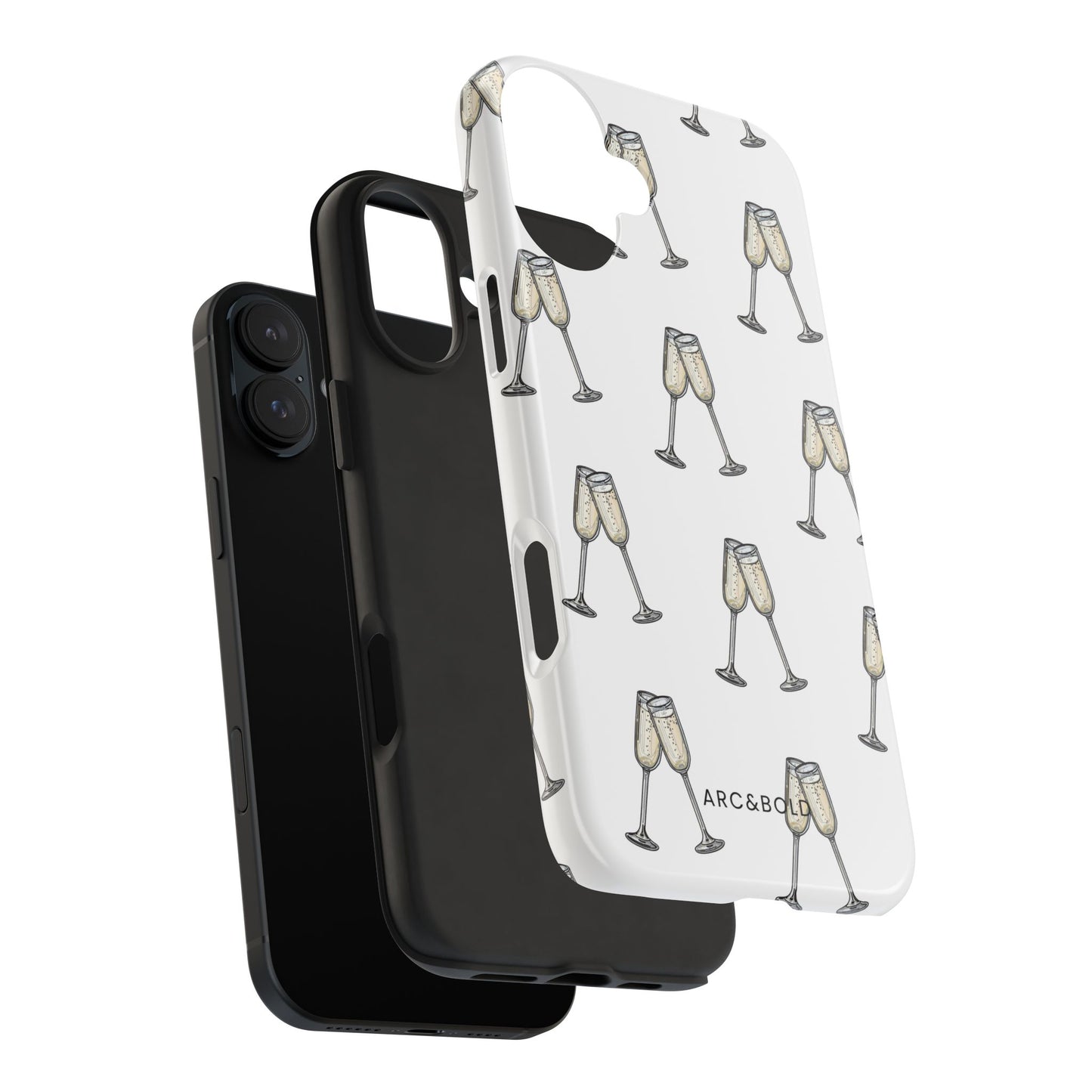 Champagne Toast - Tough Phone Case - Arc & Bold