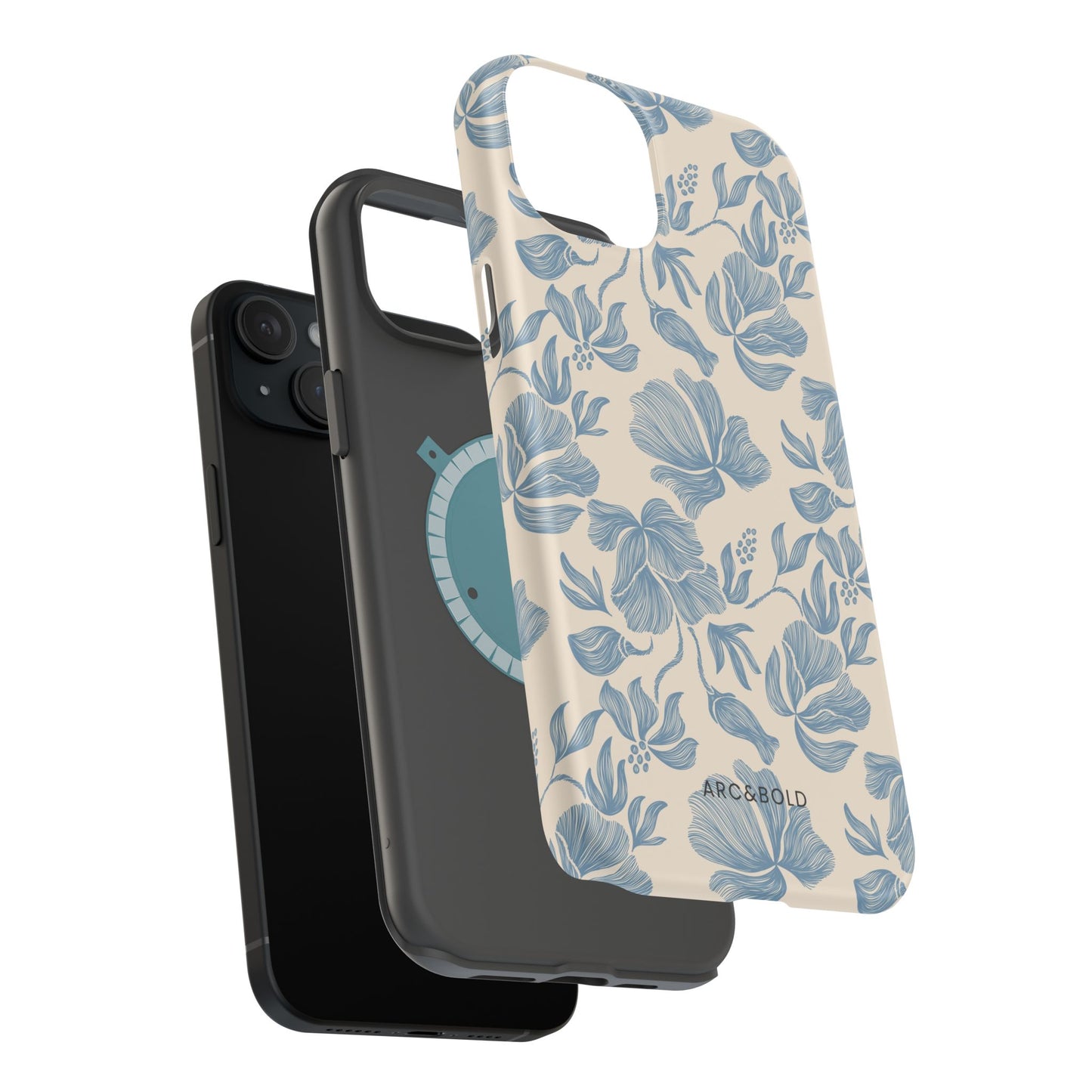 Floral - Magnetic Tough Case - Arc & Bold