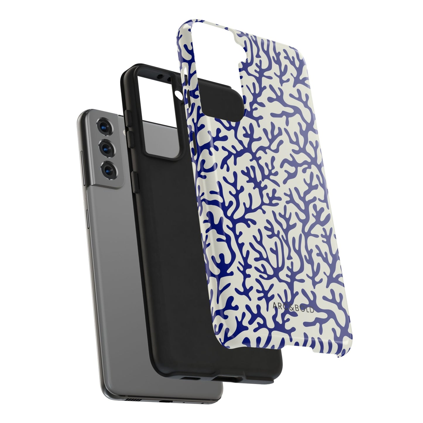 Coral - Tough Phone Case - Arc & Bold