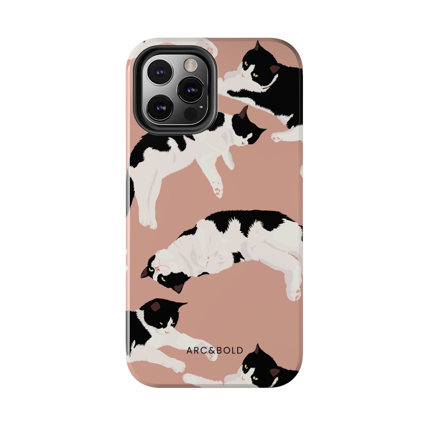 Cat - Tough Phone Case - Arc & Bold