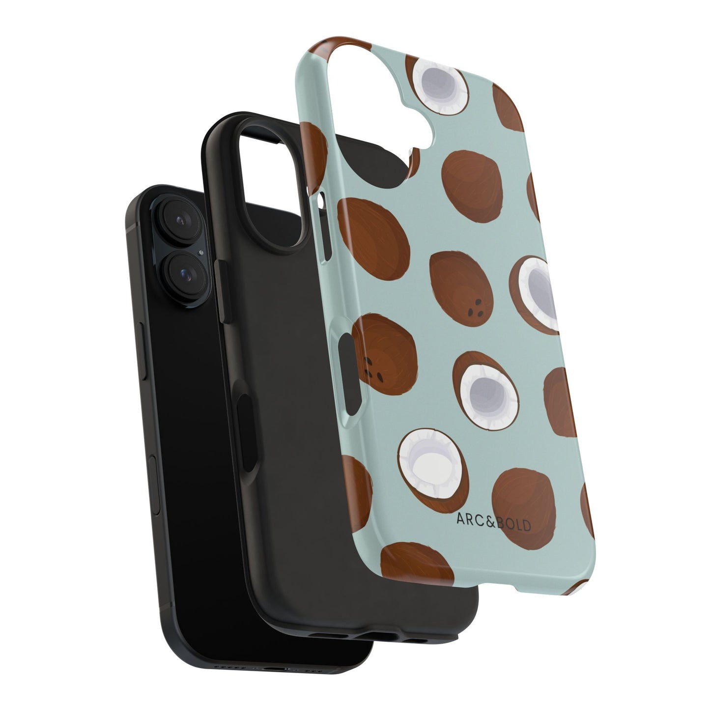 Coconut - Tough Phone Case - Arc & Bold