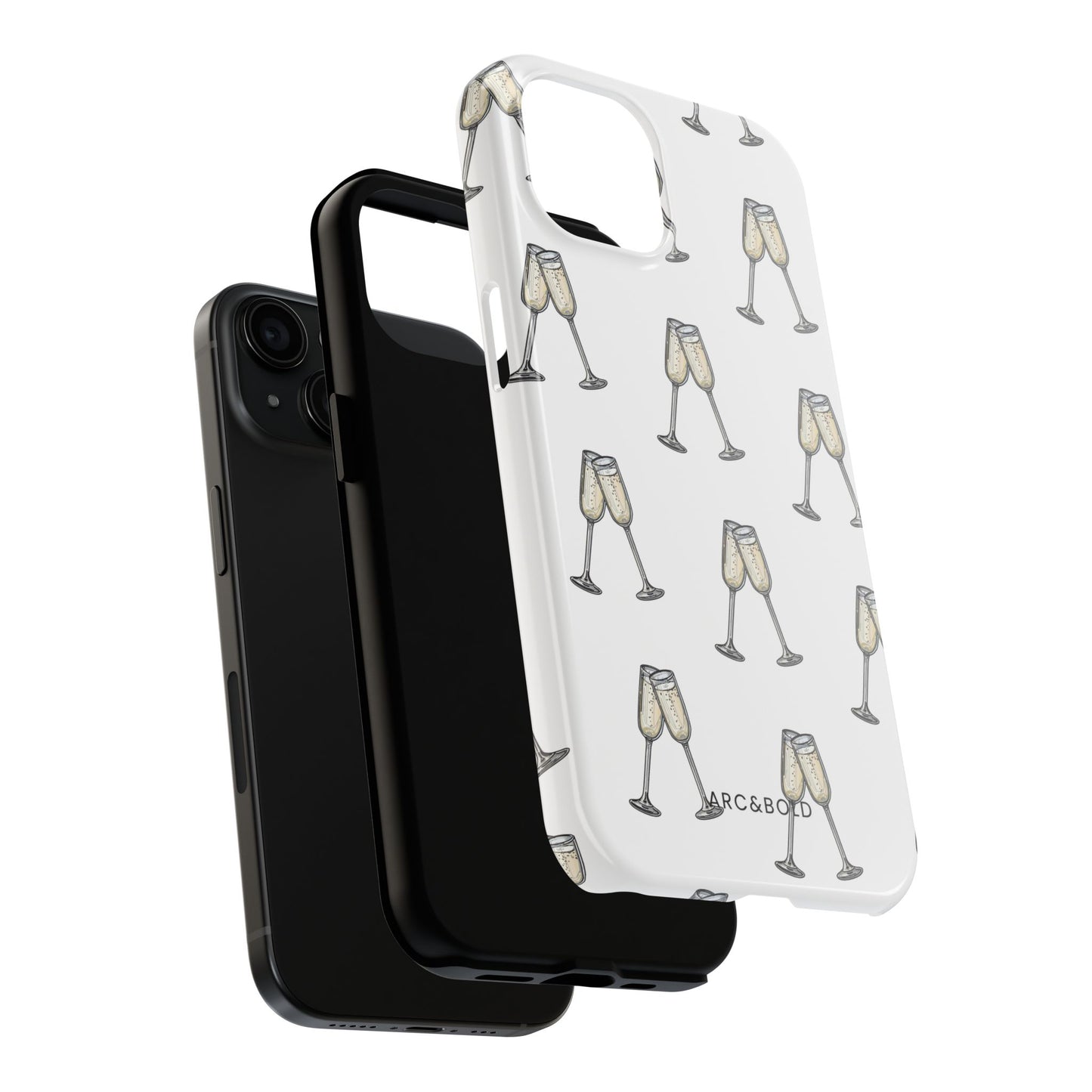 Champagne Toast - Tough Phone Case - Arc & Bold