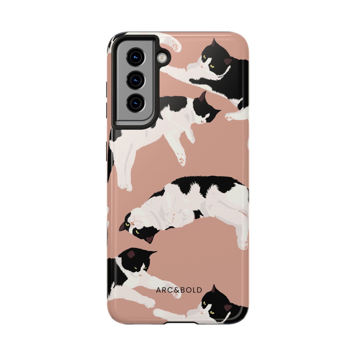 Cat - Tough Phone Case - Arc & Bold