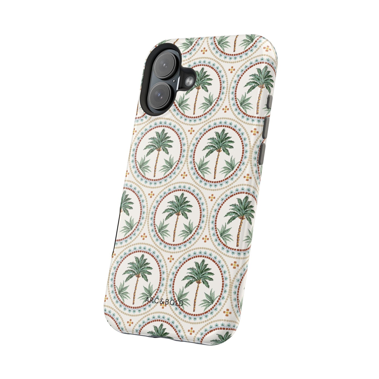 Tropical Tile Palm - Magnetic Tough Case - Arc & Bold