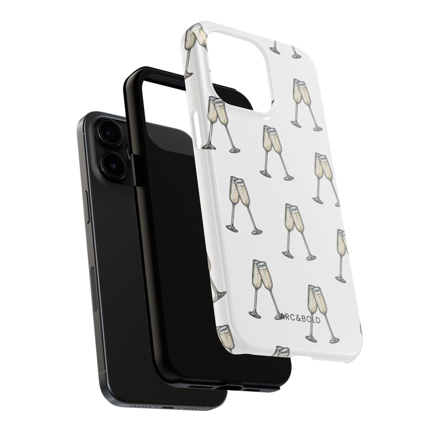Champagne Toast - Tough Phone Case - Arc & Bold