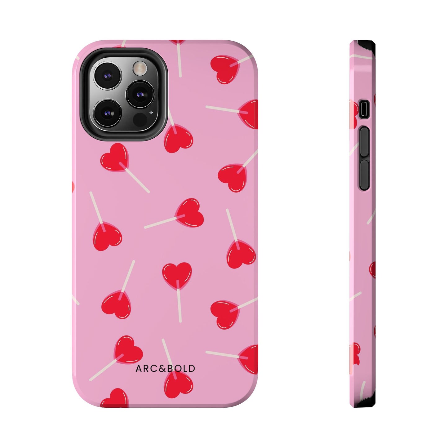 Heart Pops - Tough Phone Case - Arc & Bold