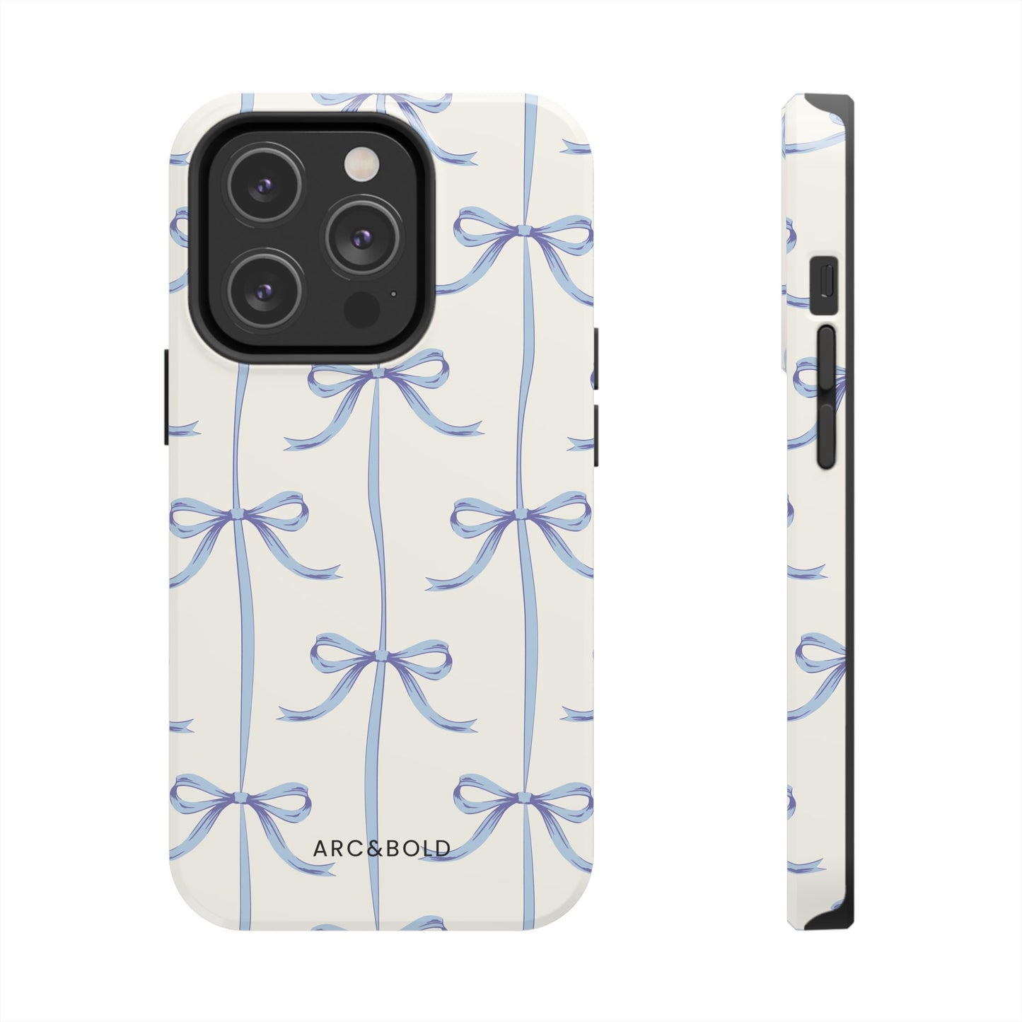 Blue Bow - Tough Phone Case - Arc & Bold