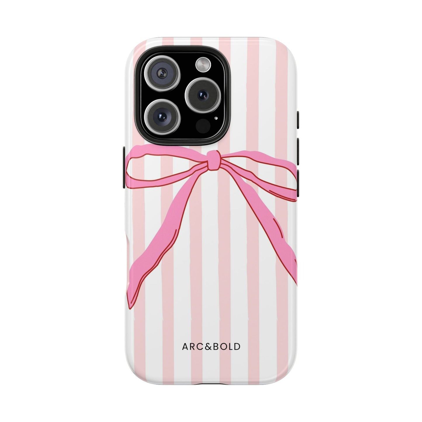 Pink Bow - Tough Phone Case - Arc & Bold