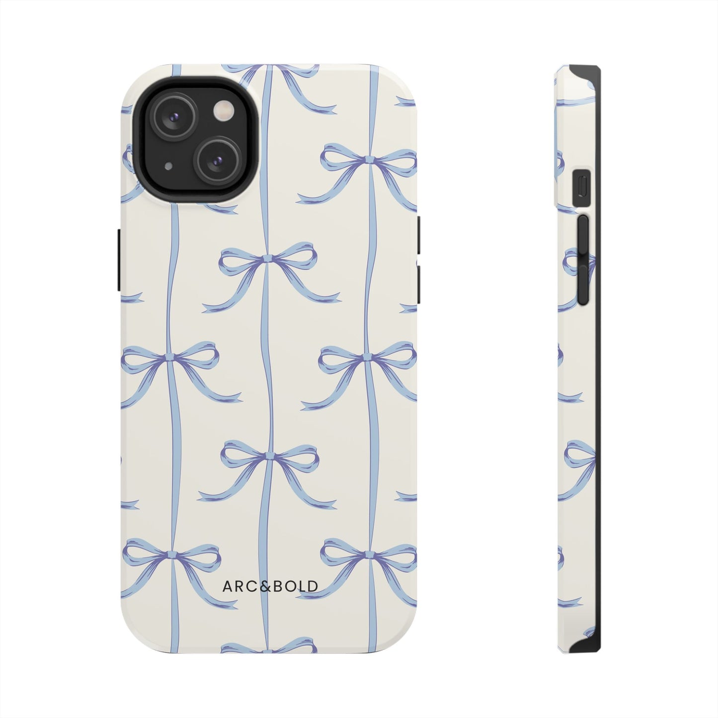 Blue Bow - Tough Phone Case - Arc & Bold