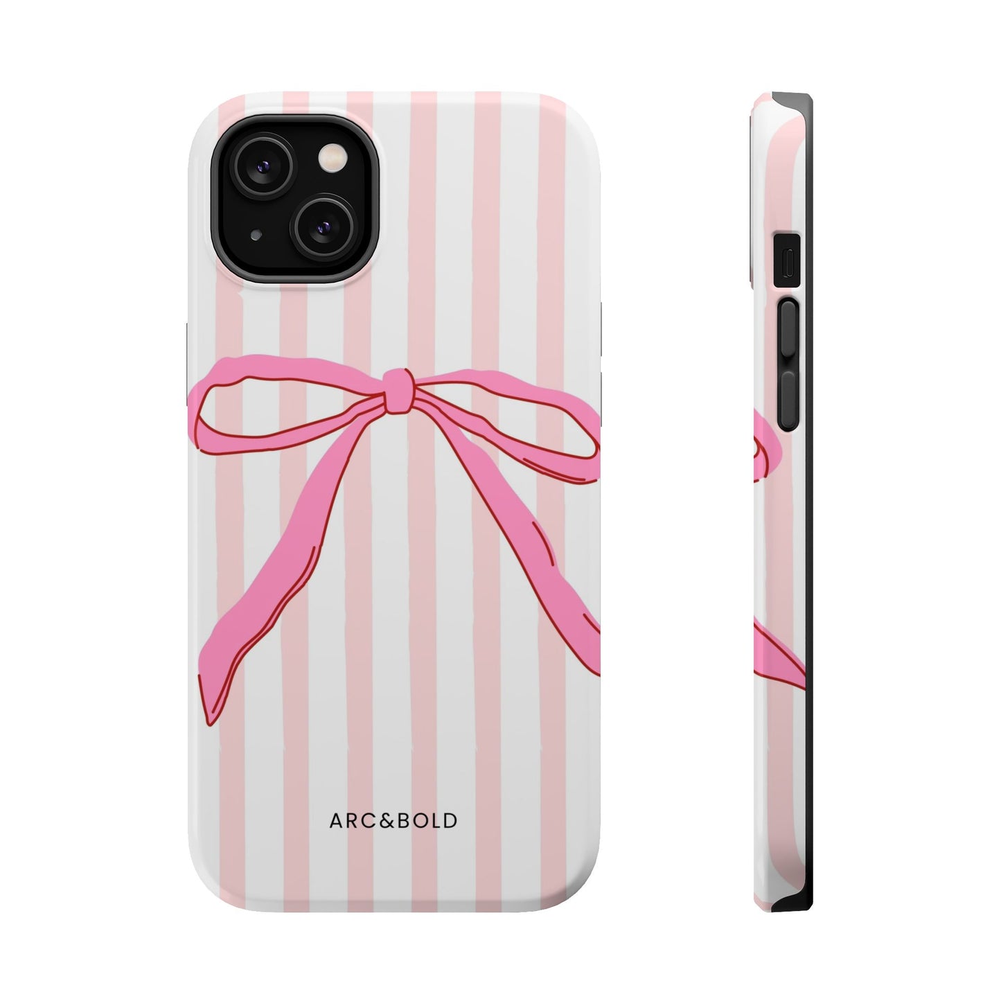 Pink Bow - Magnetic Phone Case - Arc & Bold