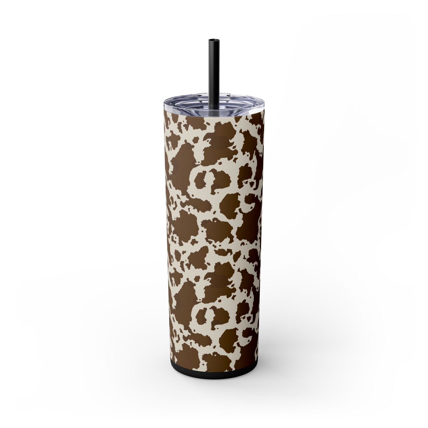 Moo Mood - Skinny Tumbler with Straw, 20oz - Arc & Bold
