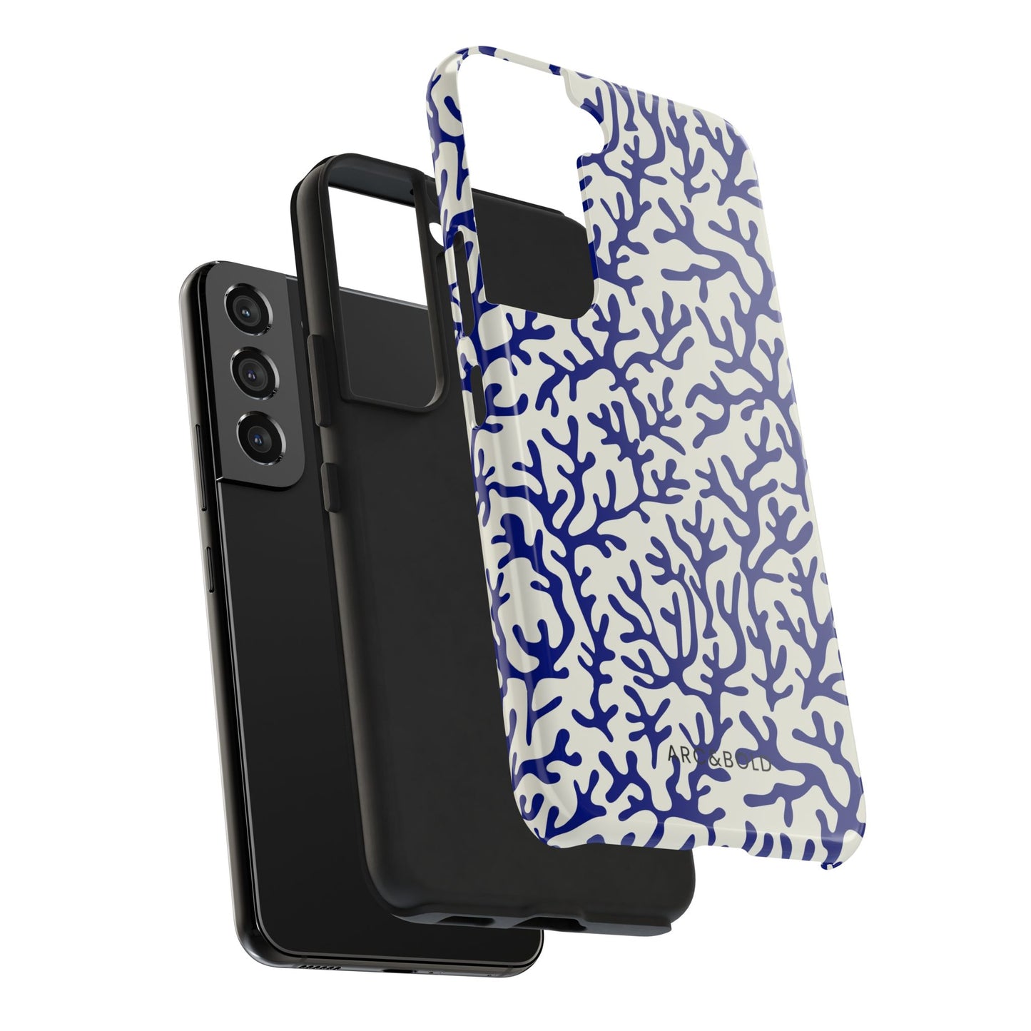 Coral - Tough Phone Case - Arc & Bold