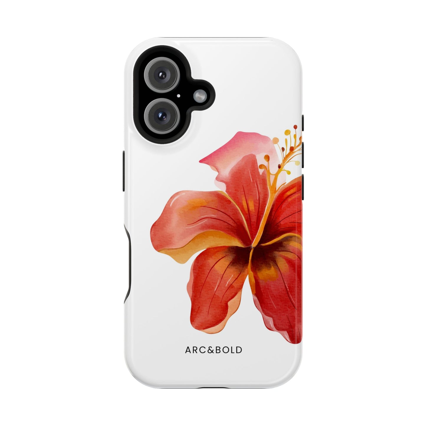 Hibiscus - Magnetic Tough Case - Arc & Bold