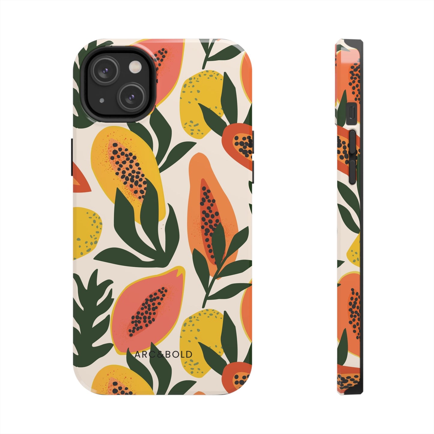 Papaya - Tough Phone Case - Arc & Bold