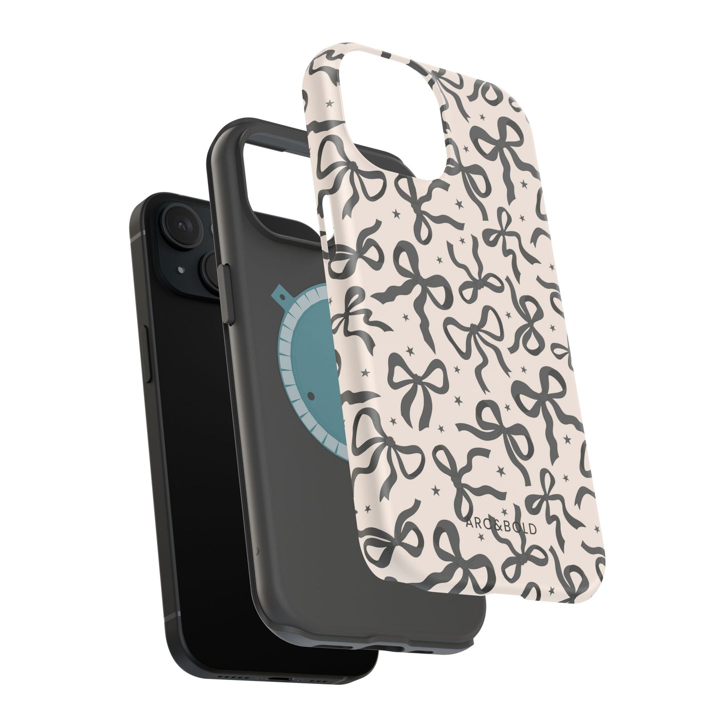 Noir Bows - Magnetic Tough Case - Arc & Bold