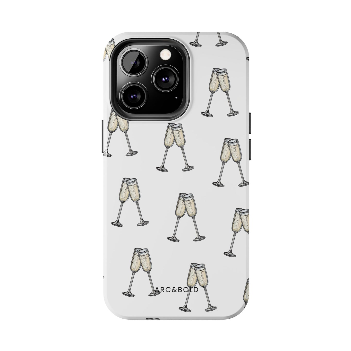 Champagne Toast - Tough Phone Case - Arc & Bold