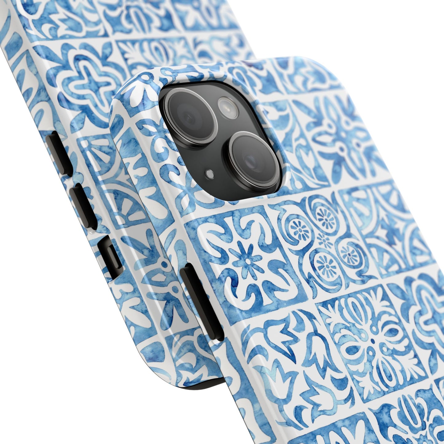 Blue Mosaic - Tough Phone Case - Arc & Bold