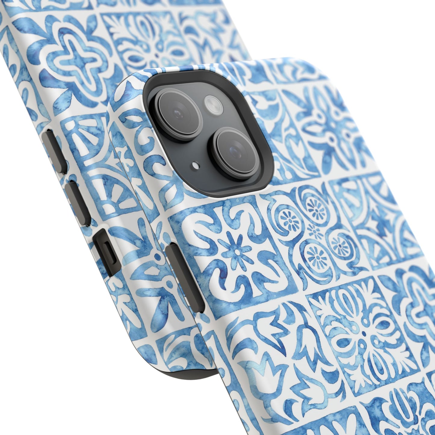 Blue Mosaic - Magnetic Phone Case - Arc & Bold