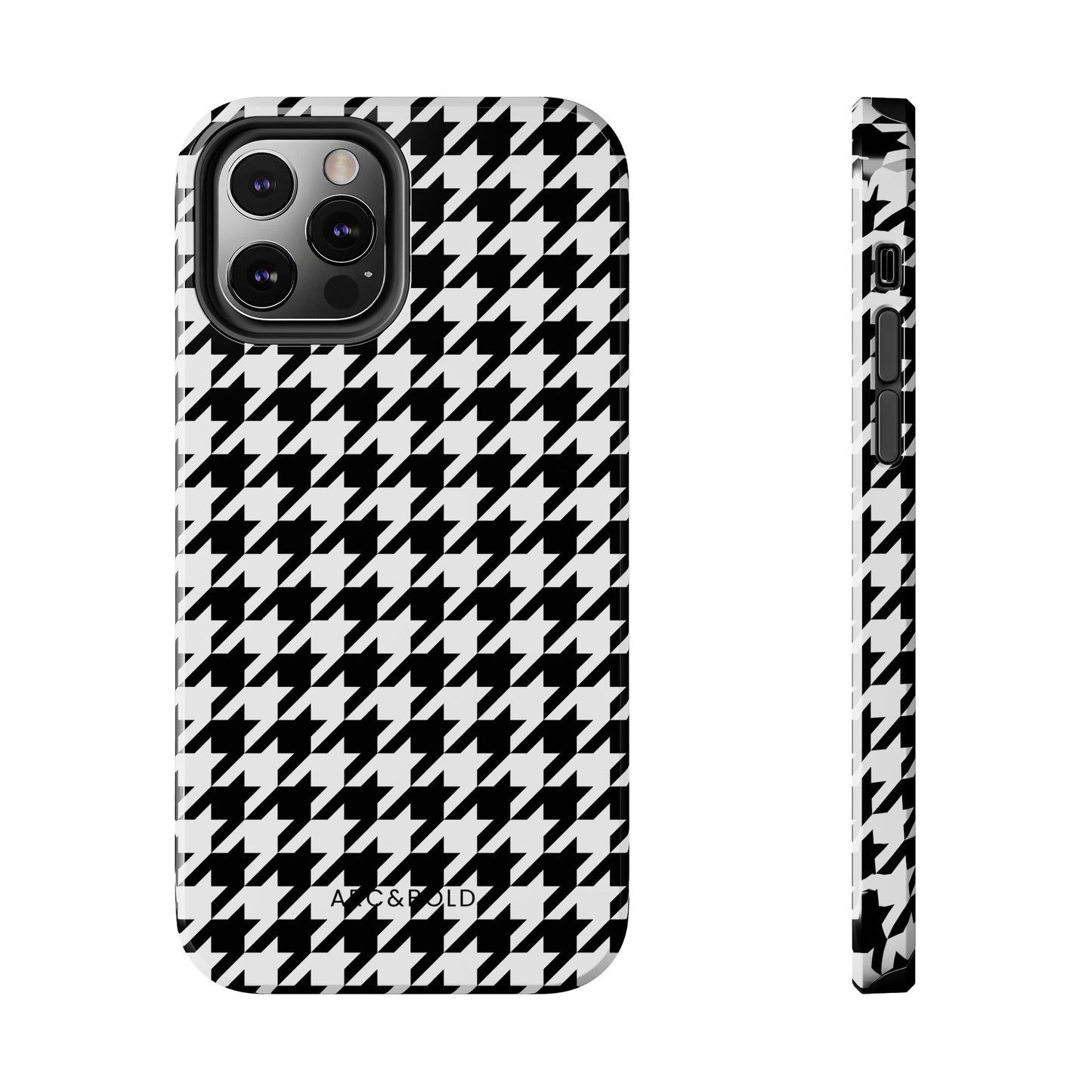 Houndstooth - Tough Phone Case - Arc & Bold