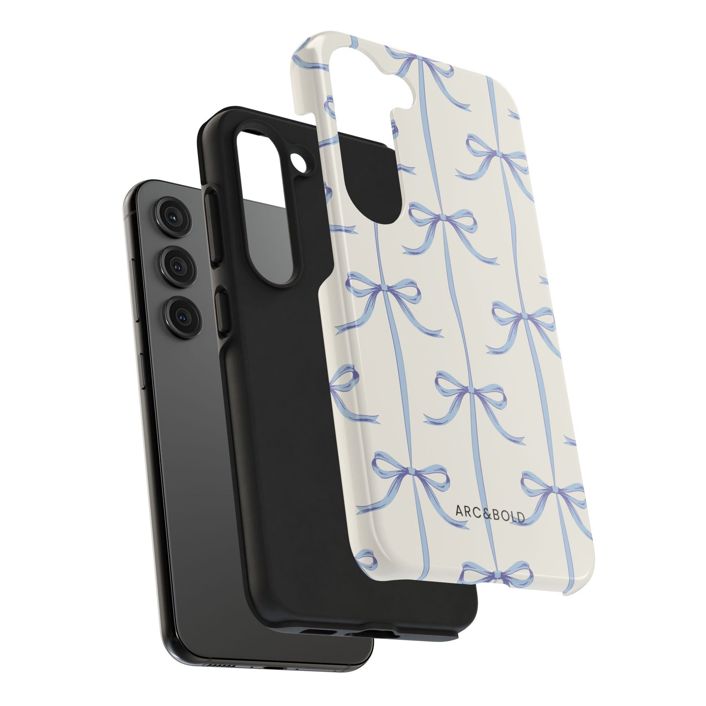 Blue Bow - Tough Phone Case - Arc & Bold