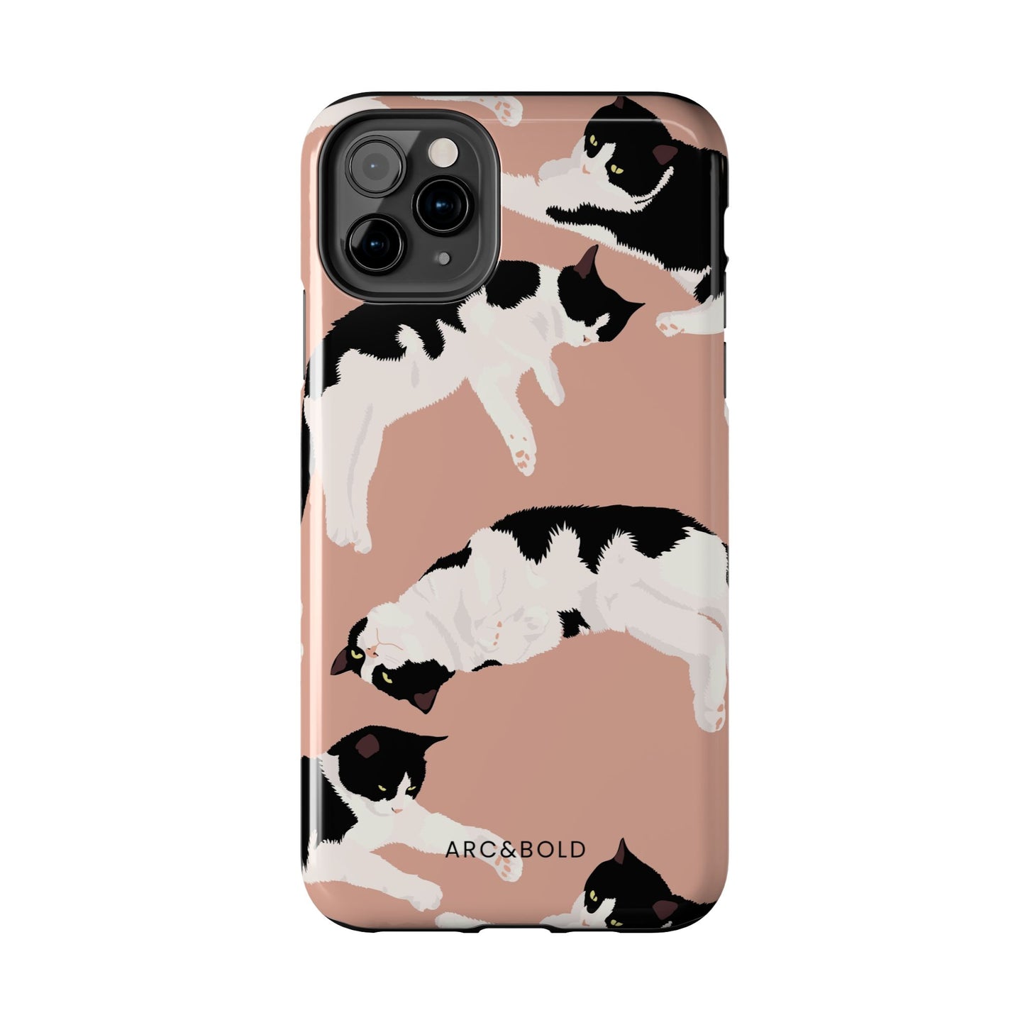 Cat - Tough Phone Case - Arc & Bold