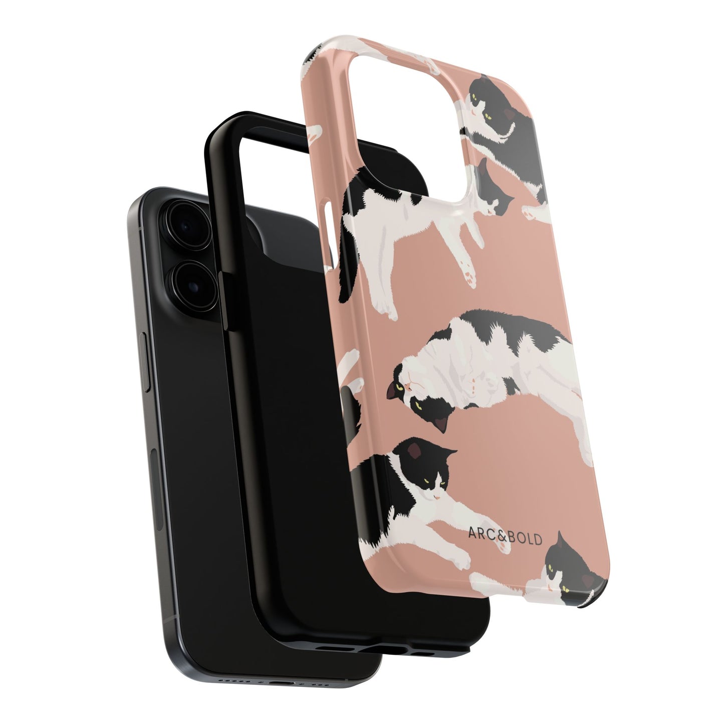 Cat - Tough Phone Case - Arc & Bold