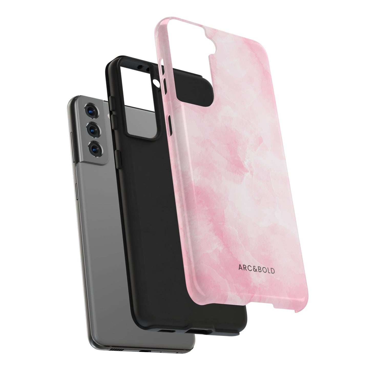 Blush Marble - Tough Phone Case - Arc & Bold