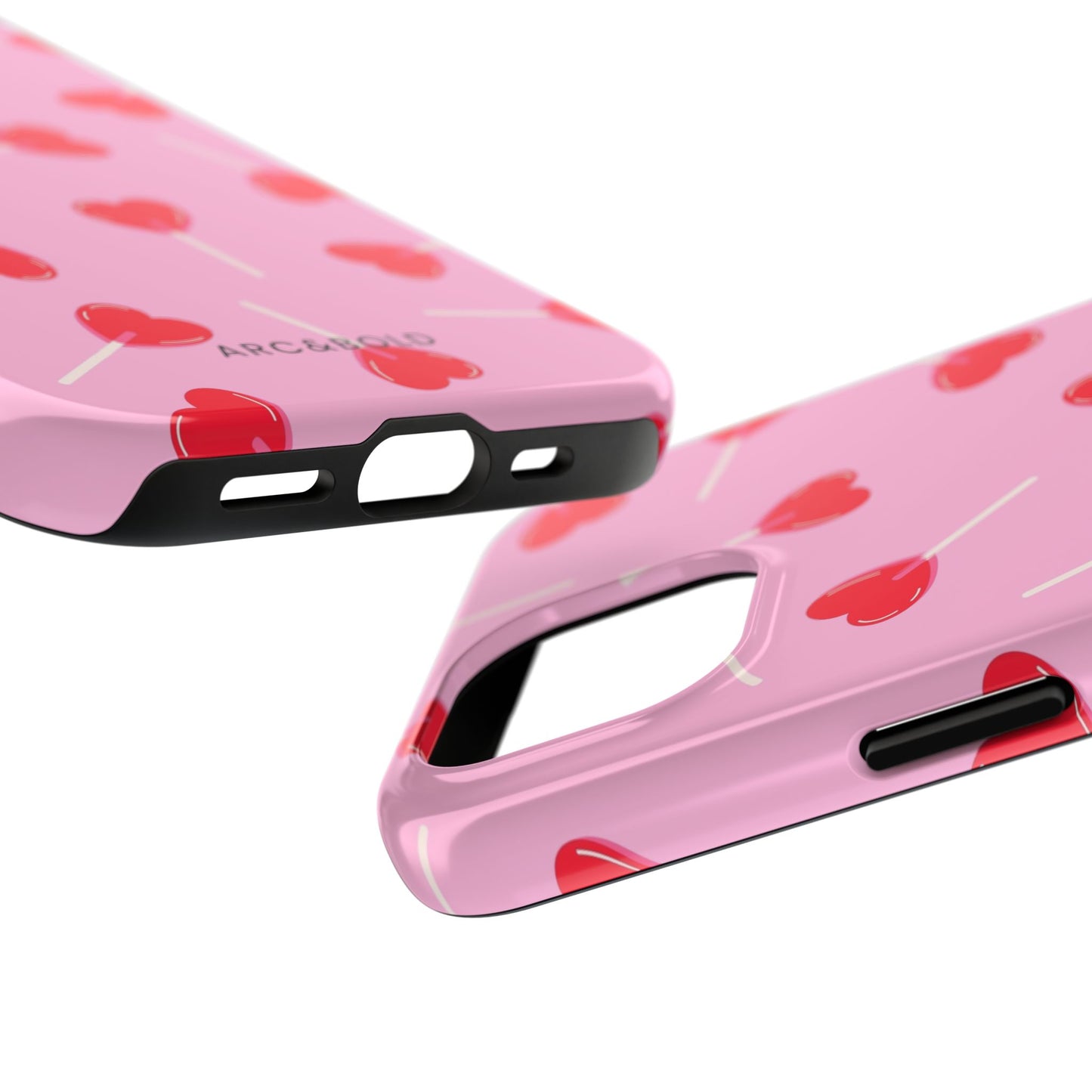 Heart Pops - Tough Phone Case - Arc & Bold
