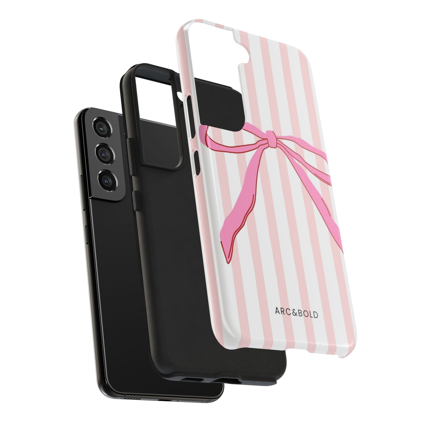 Pink Bow - Tough Phone Case - Arc & Bold