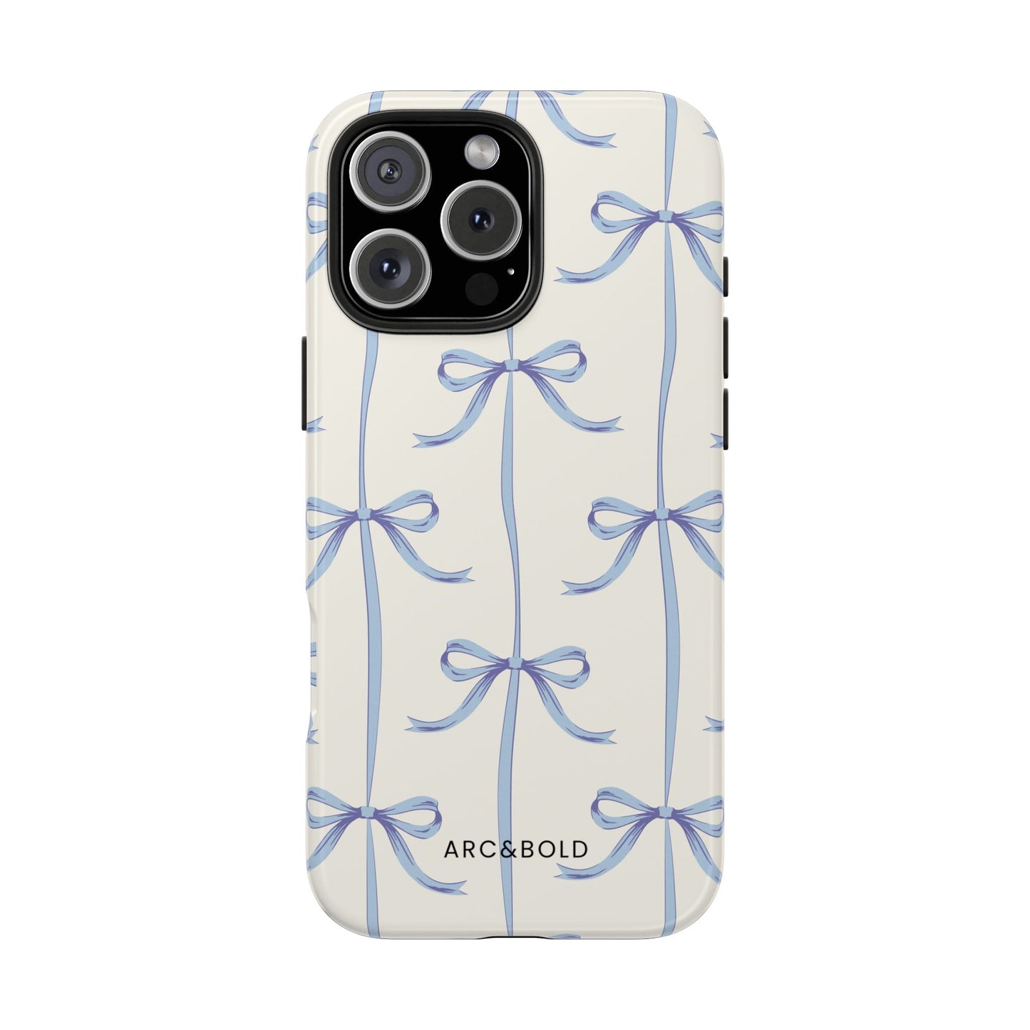 Blue Bow - Tough Phone Case - Arc & Bold
