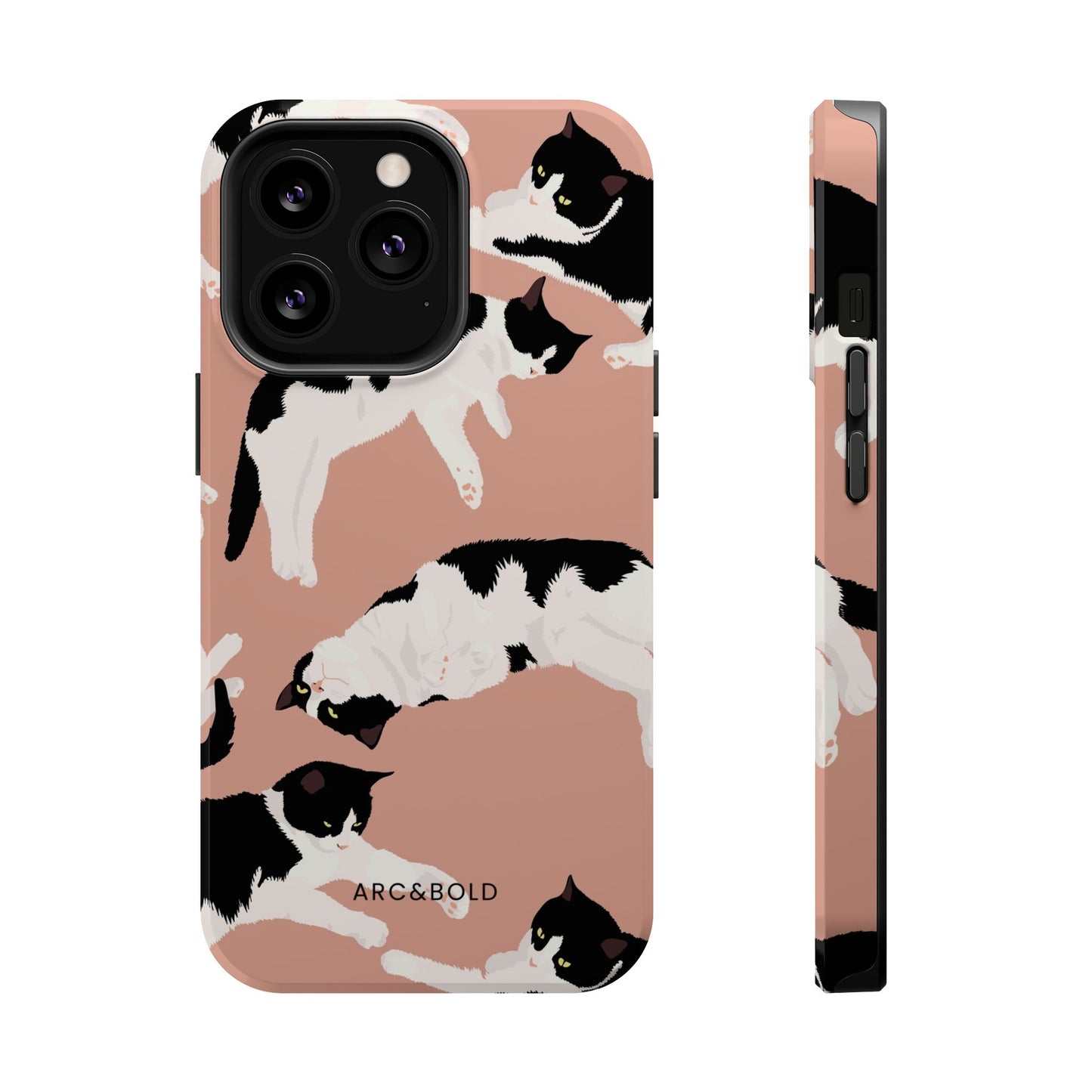 Cat - Magnetic Tough Case - Arc & Bold