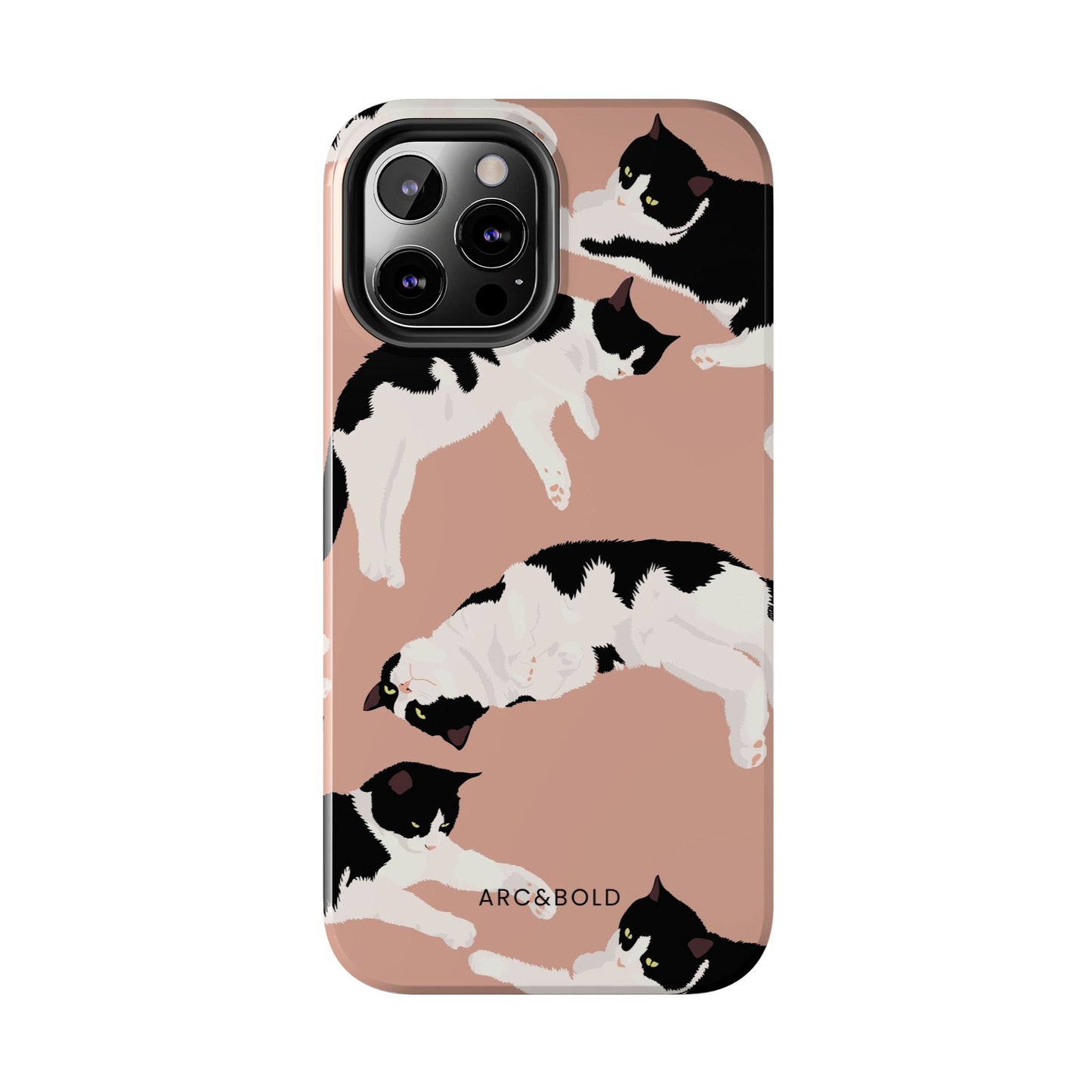 Cat - Tough Phone Case - Arc & Bold