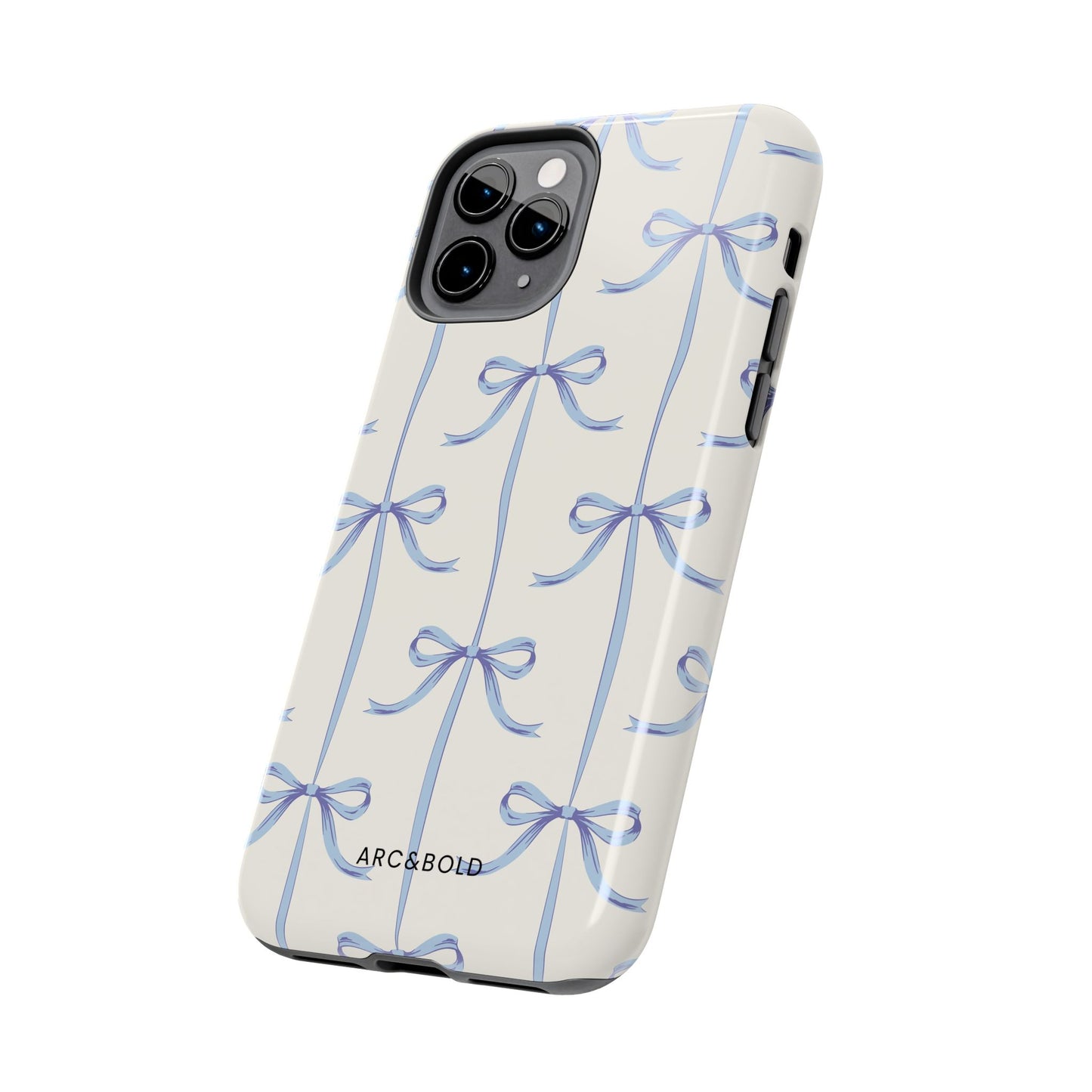 Blue Bow - Tough Phone Case - Arc & Bold