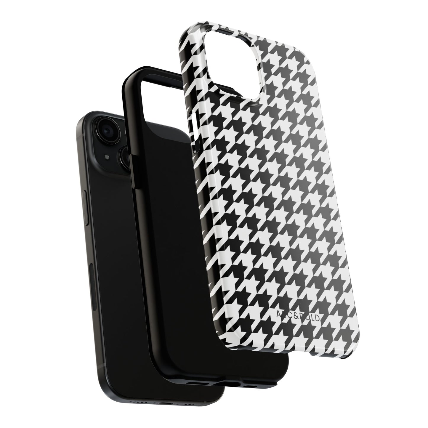 Houndstooth - Tough Phone Case - Arc & Bold