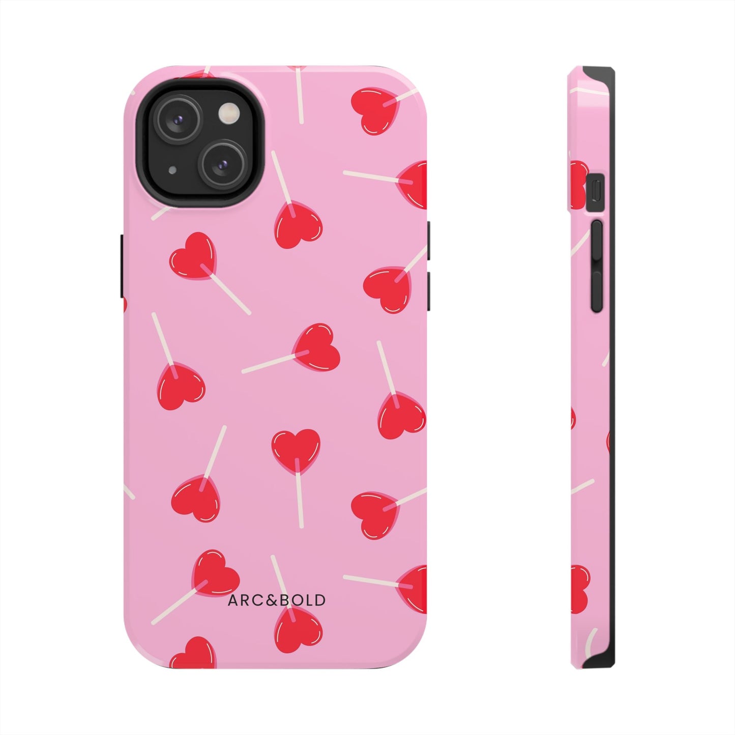 Heart Pops - Tough Phone Case - Arc & Bold