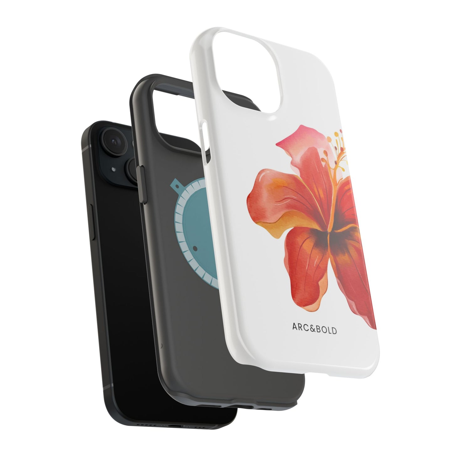 Hibiscus - Magnetic Tough Case - Arc & Bold