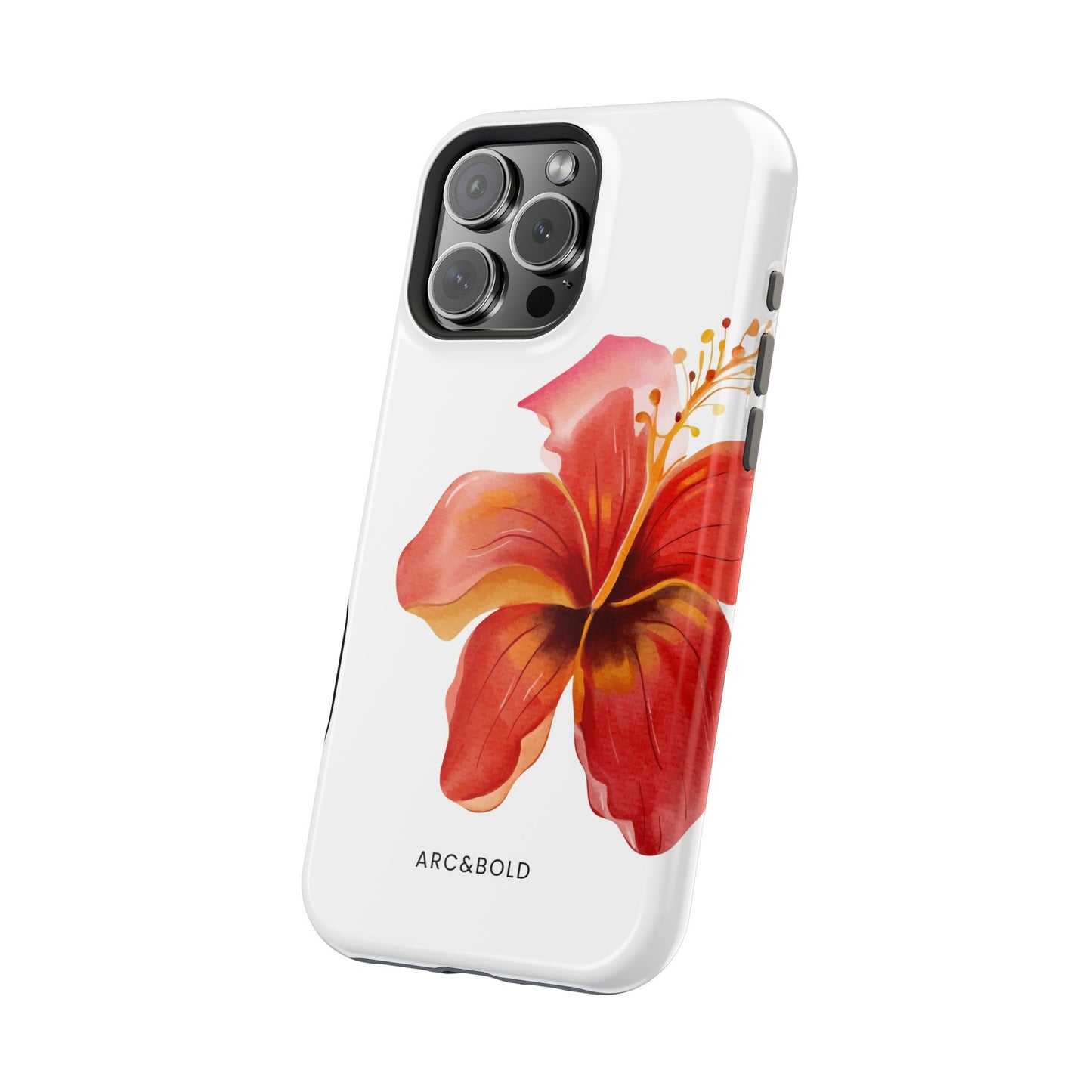 Hibiscus - Magnetic Tough Case - Arc & Bold